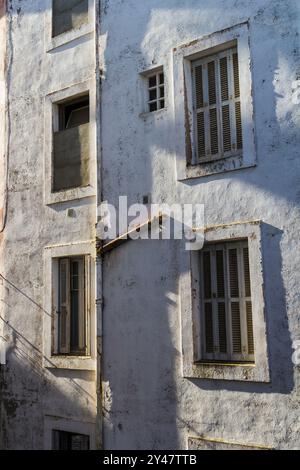 Windows, Lourdes, France Stock Photo