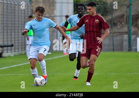 Marco Litti (AS Roma) during the Primavera 1 match between AS Roma U20 ...