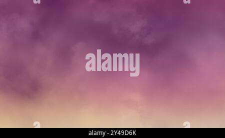 Abstract gradient background with soft purple and beige smoke. Suitable for design and print Stock Photo