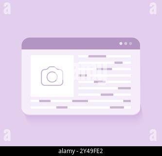 Lsi keyword. 3d Vector illustration. SEO concept. Selection and analysis popular search terms with search engine optimization. User interface icon. Stock Vector