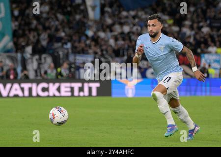 Roma, Italia. 16th Sep, 2024. Lazio's Taty Castellanos during the Serie A Enilive soccer match between SS Lazio and Hellas Verona at the Rome's Olympic stadium, Italy - Monday, September 16, 2024. Sport - Soccer. (Photo by Fabrizio Corradetti/LaPresse) Credit: LaPresse/Alamy Live News Stock Photo