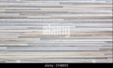 Ceramic mosaic background featuring a neutral color palette with linear horizontal design. Ideal for use as a textured backdrop with space for text Stock Photo