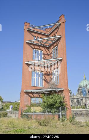 Model facade of the Bauakademie by Friedrich Karl Schinkel, Schlossplatz, Berlin, Germany, Europe Stock Photo