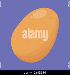 Potato Vegetable icon vector. potato vector icon. fresh potato vector. Stock Vector