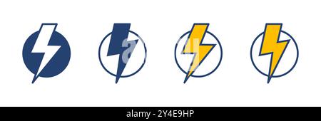 Power icon vector. Power Switch Icon. Electric power Stock Vector