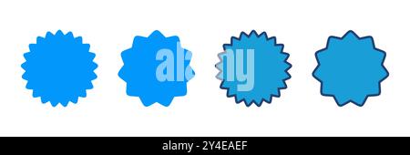 Badge icon vector. Awards icon. Achieve. Stamp Stock Vector