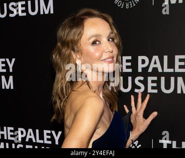 New York, USA. 17th Sep, 2024. Philippine Leroy-Beaulieu attends the screening of “Emily in Paris: The Magic Behind the Scenes” at The Paley Museum in New York, New York, on Sept. 17, 2024. (Photo by Gabriele Holtermann/Sipa USA) Credit: Sipa USA/Alamy Live News Stock Photo