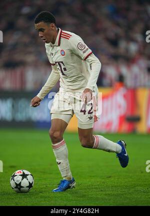 Allianz Areana, Munich, Germany. 17th Sep, 2024. Bayern Munich versus GNK Dinamo, at Allianz Areana, Munich, Germany. Ulrik Pedersen/CSM/Alamy Live News Stock Photo