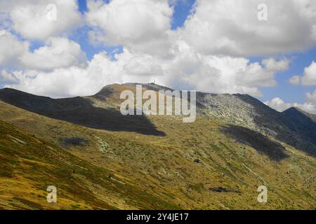 Summit of Baba Mountain in the Pelister National Park in North Macedonia Stock Photo