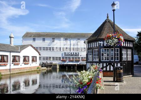 Townsford Mill Antiques Centre, The Causeway, Halstead, Essex, England, United Kingdom Stock Photo