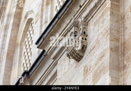 The bird house on the Buyuk Selimiye Mosque in Istanbul, Turkey Stock Photo