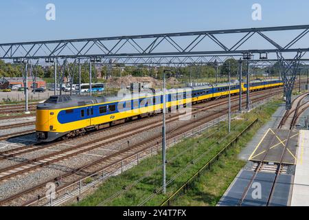 Nederlandse Spoorwegen Intercity Materieel at Zwolle station Stock Photo