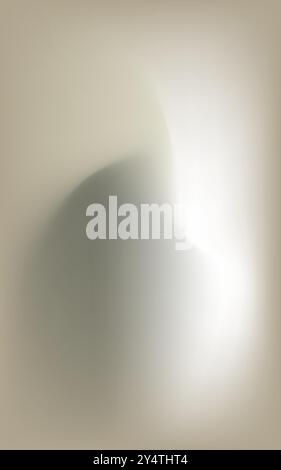 Soft beige gradient with bright spot in middle, perfect for background design, elegant presentations, website headers, or digital marketing projects. Stock Vector