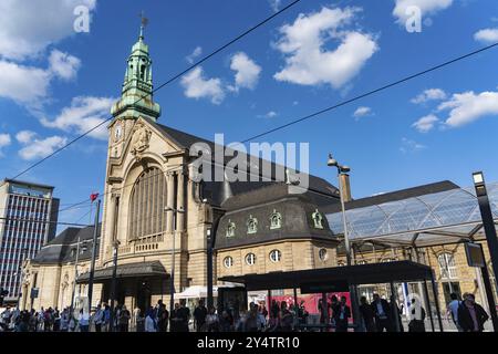 Luxembourg railway station, the main station in Luxembourg City Stock Photo