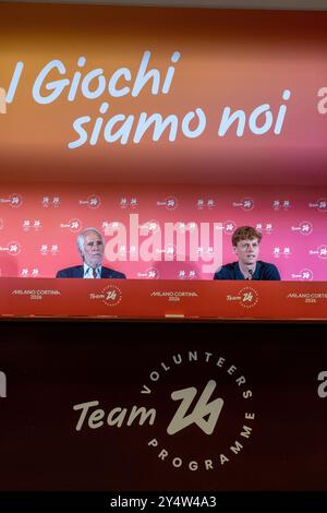 Official MilanoCortina Winter Olympics 2026 Mascotte Tina and Milo are