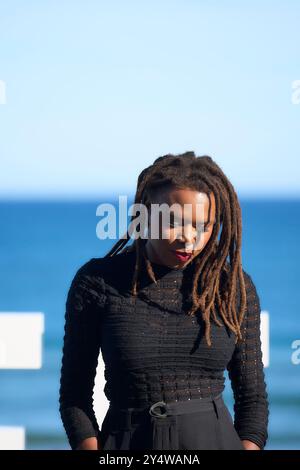 Raven Jackson attended 'All dirt Roads taste of salt' Photocall during 71st San Sebastian International Film Festival at Kursaal Palace on September 24, 2023 in Donostia / San Sebastian, Spain. Stock Photo