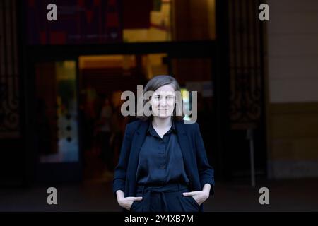 Carla Simon attended 'Carta a mi madre para mi hijo' Red Carpet during 70th San Sebastian International Film Festival at Tabakalera on September 20, 2022 in Donostia / San Sebastian, Spain. Stock Photo