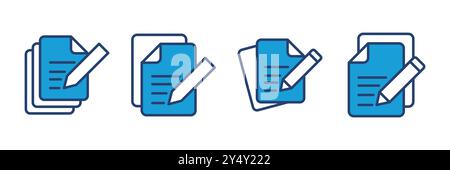 Note icon vector. notepad icon vector Stock Vector