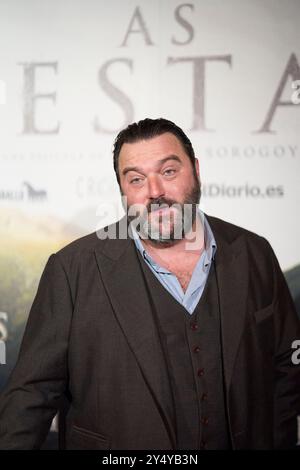 Denis Menochet attends 'As Bestas' Premiere at Verdi Cinema on November 7, 2022 in Madrid, Spain. Stock Photo