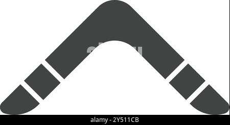 Boomerang icon vector image. Suitable for mobile application web application and print media. Stock Vector