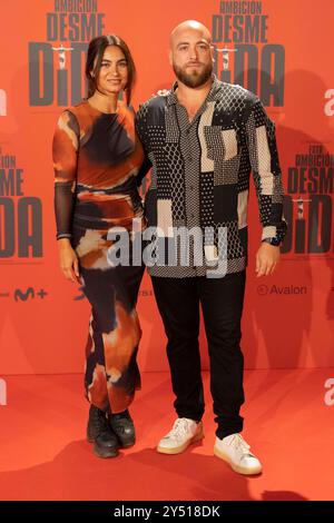 attended Esta Ambicion Desmedida Photocall at Cinema Callao on October 25, 2023 in Madrid, Spain. Stock Photo