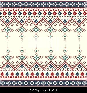 Traditional clothes pattern, textures, fashion textiles for indian style, Modern argyle plaid pattern and Simple geometric pattern design Stock Vector