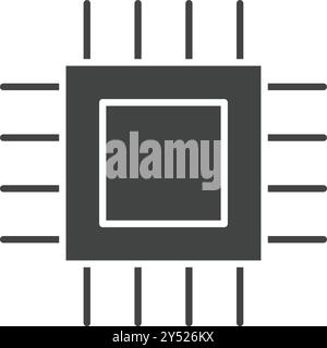 Embedded Devices icon vector image. Suitable for mobile application web application and print media. Stock Vector