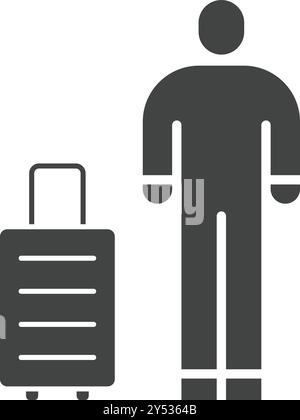 Migration icon vector image. Suitable for mobile application web application and print media. Stock Vector