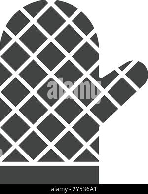 Mitts icon vector image. Suitable for mobile application web application and print media. Stock Vector