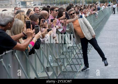 Ricardo Darin attended La odisea de los giles (Heroic Losers) during 67st San Sebastian International Film Festival at Kursaal Palace on September 23, 2019 in Donostia / San Sebastian, Spain. Stock Photo