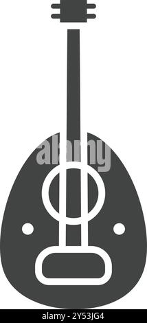 Oud icon vector image. Suitable for mobile application web application and print media. Stock Vector