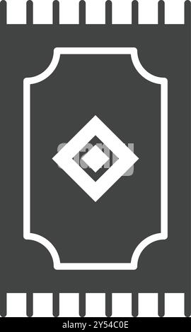 Rug icon vector image. Suitable for mobile application web application and print media. Stock Vector