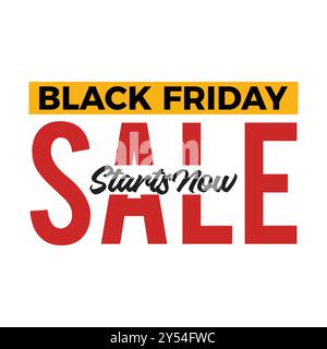 Black Friday Sale Icon Logo Design Template Stock Vector