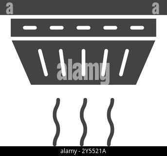 Smoke Detector icon vector image. Suitable for mobile application web application and print media. Stock Vector