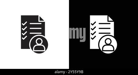 Course completion certificate icon linear logo mark set collection in black and white Stock Vector