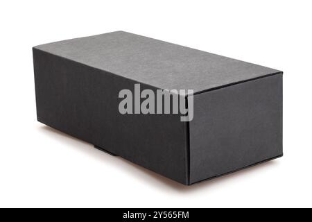 black box path isolated on white Stock Photo
