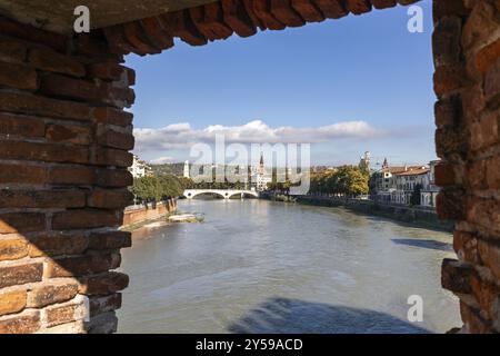 Impressions from the world heritage city of Verona Italy Stock Photo