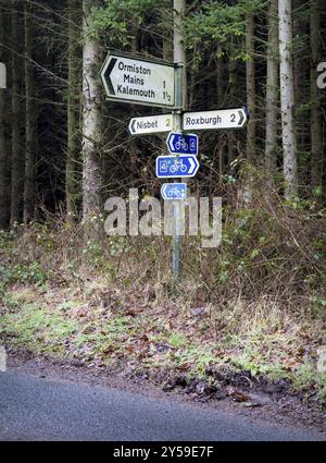 British Directional Road Signs Stock Photo - Alamy