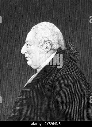 Francis Egerton, 3rd and last Duke of Bridgewater Stock Photo