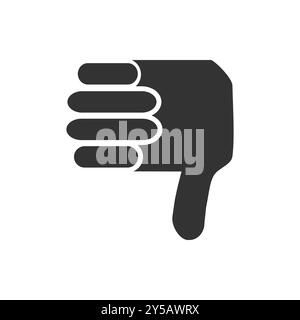 Thumbs Down Icon Stock Vector