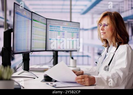 Medical Coding Bill And Billing Codes Spreadsheets Stock Photo
