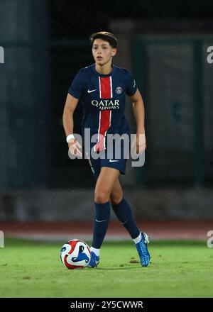 Biella, Italy, 18th September 2024. Elisa De Almeida of PSG during the UEFA Womens Champions League match at Stadio Comunale Vittorio Pozzo Lamarmora, Biela. Picture credit should read: Jonathan Moscrop / Sportimage Stock Photo