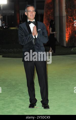 Eric Garcetti, Mayor of Los Angeles at the Academy Museum of Motion Pictures Opening Gala held in Los Angeles, USA on September 25, 2021. Stock Photo