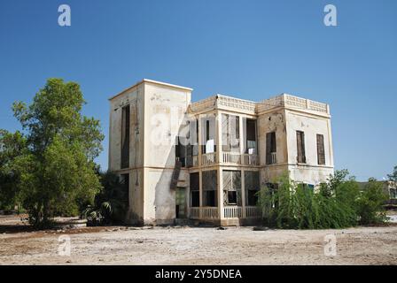 Italian colonial house in massawa eritrea Stock Photo