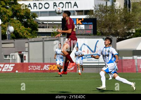 Marco Litti (AS Roma) during the Primavera 1 match between AS Roma U20 ...