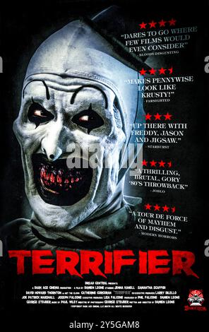 thumbnail image 2 of Terrifier 3 Movie Poster - 11x17 Art Print, Art The Clown Halloween Killer - Reproduction 2 of 6