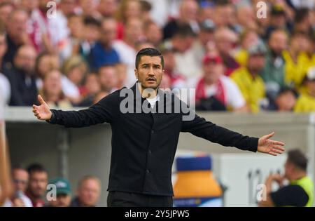 Stuttgart, Germany. 22nd Sep, 2024. BVB Cheftrainer Nuri Sahin, head coach, Chef - Trainer BVB in the match VFB STUTTGART - BORUSSIA DORTMUND on Sep 22, 2024 in Stuttgart, Germany. Season 2024/2025, 1.Bundesliga, matchday 4, 4.Spieltag Photographer: ddp images/star-images - DFL REGULATIONS PROHIBIT ANY USE OF PHOTOGRAPHS as IMAGE SEQUENCES and/or QUASI-VIDEO - Credit: ddp media GmbH/Alamy Live News Stock Photo