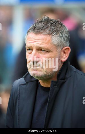 TONY DOCHERTY, team manager of Dundee FC premier division Scottish football team, Stock Photo