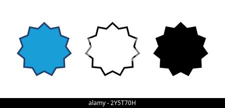 Badge icon vector. Awards icon. Achieve. Stamp Stock Vector