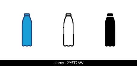 Bottle icon vector. bottle vector icon Stock Vector